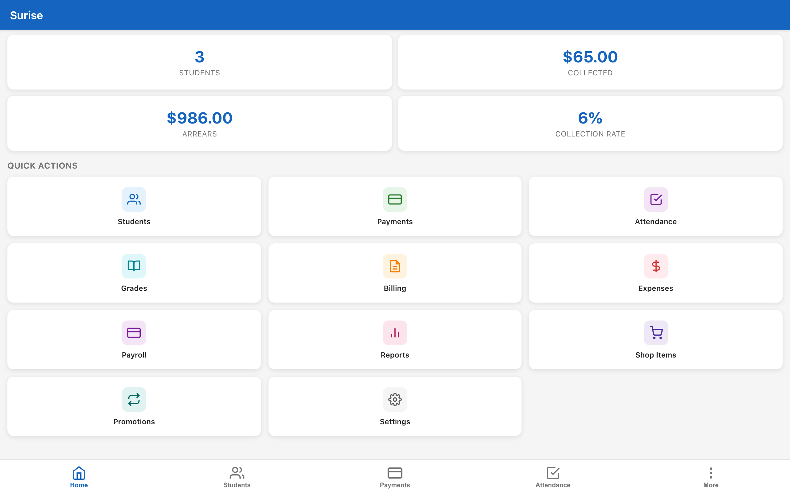 ZimLearn Pro on desktop