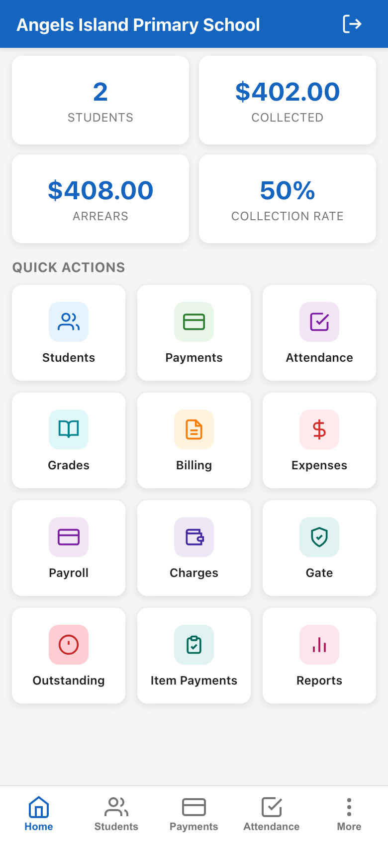 ZimLearn Pro on mobile